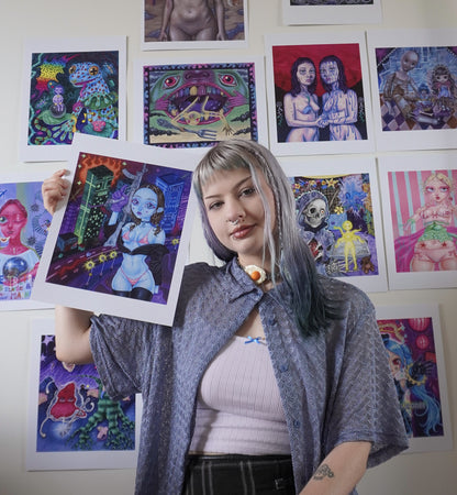 "SOMETIMES I SEE FLASHES IN THE SKY"